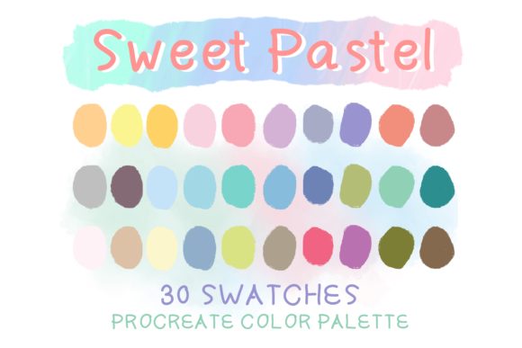 Download Sweet Pastel Procreate Palettes - Premium Resources