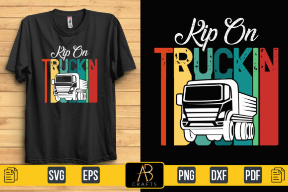 Download Kip on Truckin T Shirt Sublimation - Kip Collection