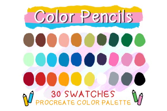 Download Color Pencil Tone Procreate Palettes - Procreate palettes Collection